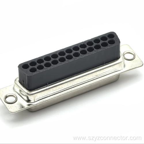 Standard D-Sub Connector DP 25P Female Straight with Harpoon 25P